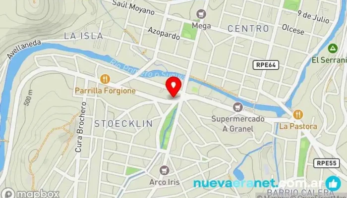 mapa de MIL DELICIAS GRANATE - PANADERIA Y CONFITERIA Panadería, Tienda de golosinas en La Calera