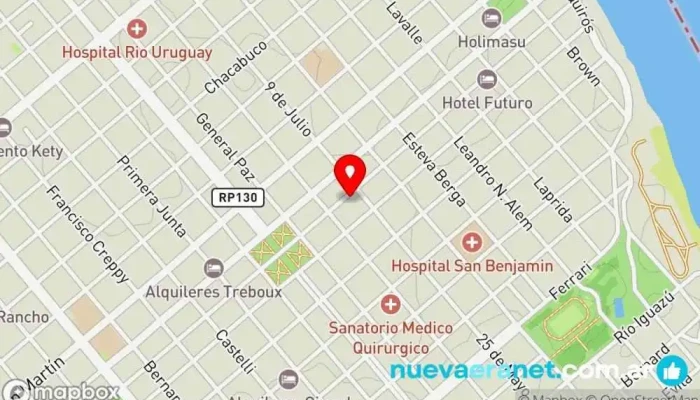 mapa de minidonis.colon er Pastelería en Colón