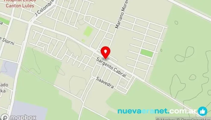 mapa de Miniservice y Panaderia Nachito Tienda de alimentación en Lules