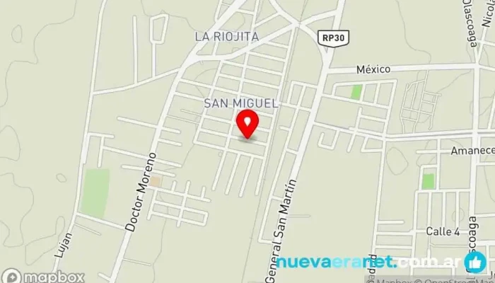 mapa de Mis 3 amores pasteleria reposteria Panadería en Las Heras
