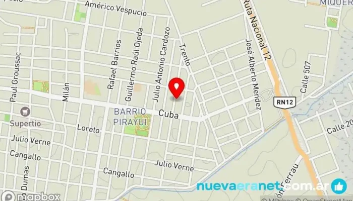 mapa de Mix Comunicaciones Móviles Tienda de móviles en Corrientes