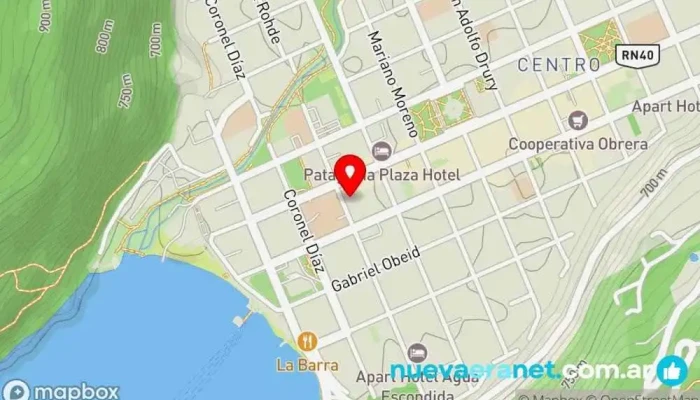 mapa de Moka Pasteleria Pastelería en San Martín de los Andes