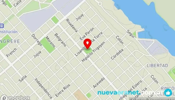 mapa de Momentos Dulces Tienda de tartas en Villa Constitución