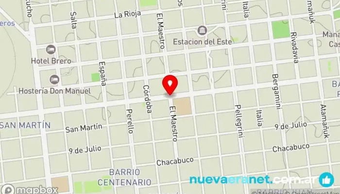 mapa de Monte caseros corrientes Atracción turística en Monte Caseros