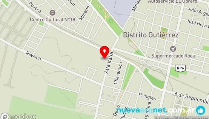 mapa de Mr pan Panadería en Maipú