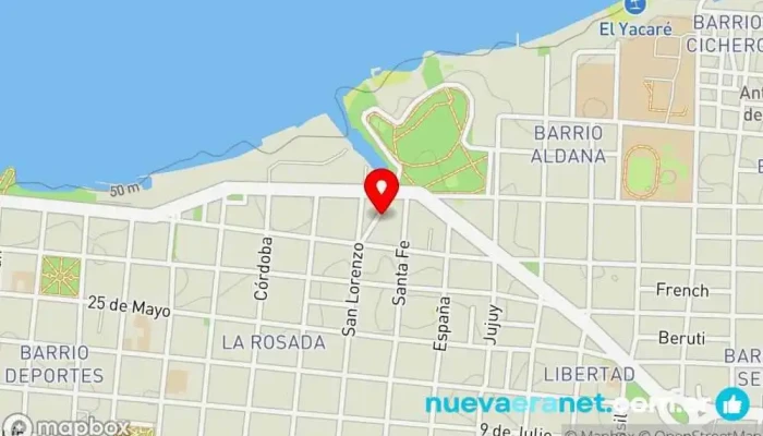 mapa de MS Tortas & Tartas Pastelería en Corrientes