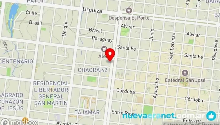 mapa de Muebleria Cosas de Casa Tienda de muebles en Posadas