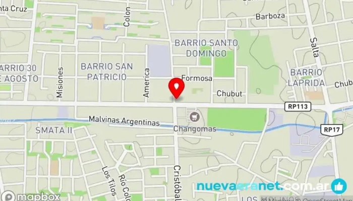 mapa de Muebles Gabriel Sánchez Tienda de muebles en Chimbas