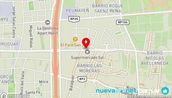 mapa de Muebles y deco El rural Tienda de artículos para el hogar en Santa Lucía