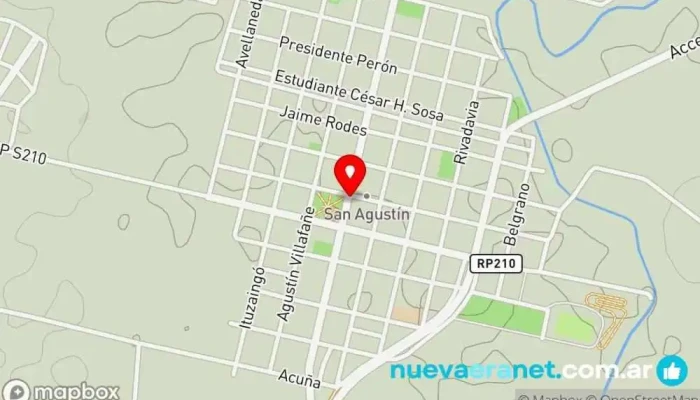 mapa de Municipalidad de San Agustín Oficina de gobierno local en San Agustin