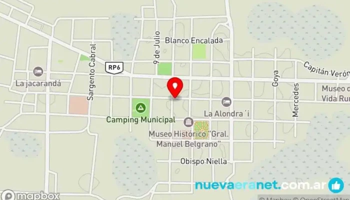 mapa de Museo de La Pilarcita. Museo, Atracción turística en Concepción