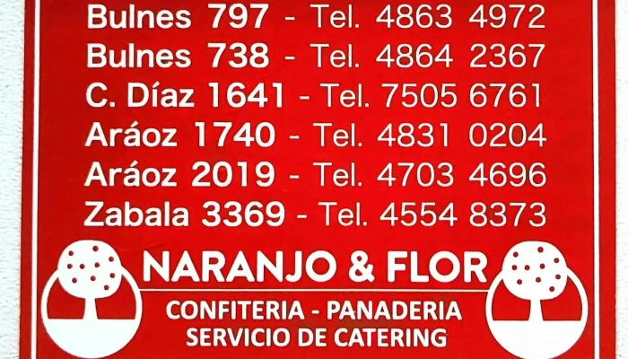 Naranjo Flor Carta - C1426drk