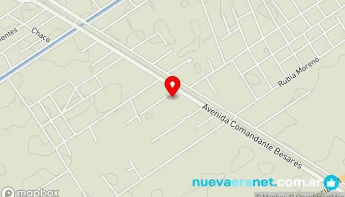 mapa de Natali Panadería en La Banda