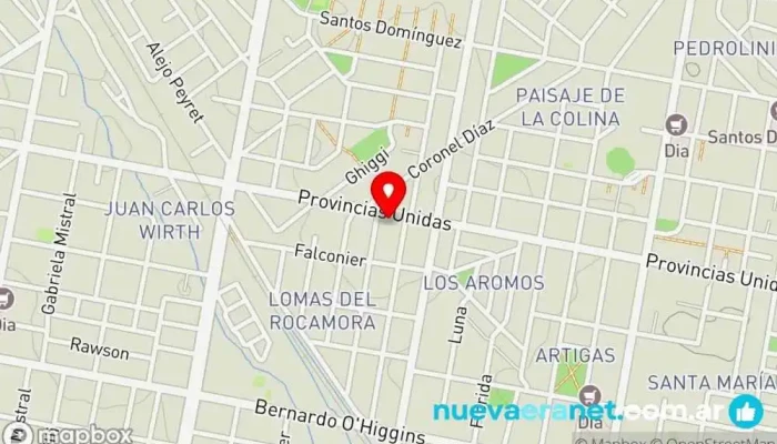 mapa de NAVRI Panaderia Panadería en Paraná