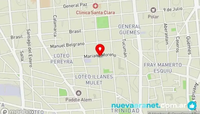 mapa de Nona Cali Dulzuras Pastelería en San Juan