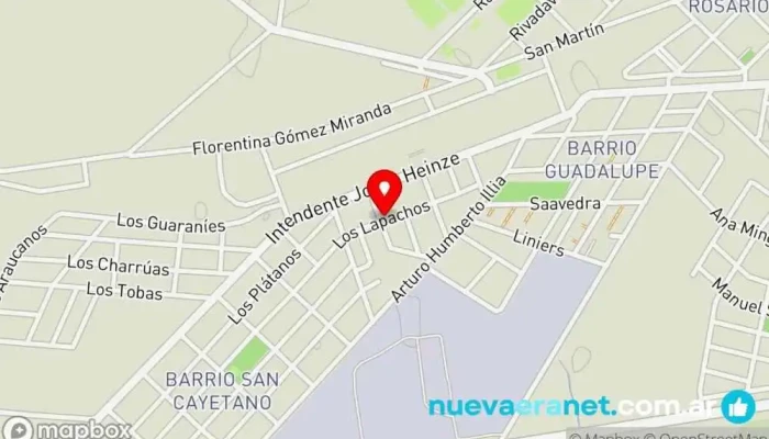 mapa de Nona Pastelera Pastelería en Crespo