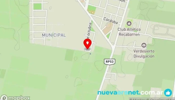 mapa de NYG Grafica e Indumentaria Diseñador gráfico en Zonda