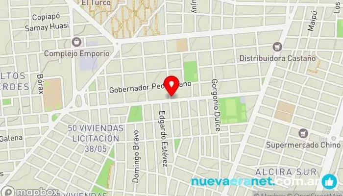 mapa de Oh Bella Ciao-Catamarca Pastelería en San Fernando del Valle de Catamarca
