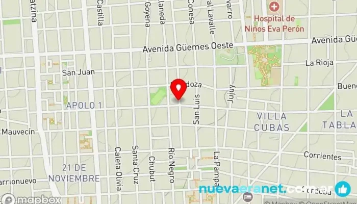 mapa de OKYPAN Panadería en San Fernando del Valle de Catamarca