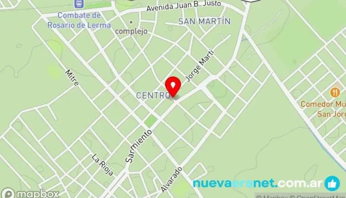 mapa de Pan Artesanal 