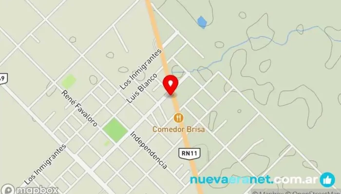 mapa de Pan Caliente Panadería en Basail