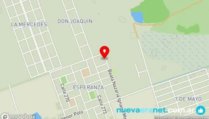 mapa de Pan con queso Panadería en Formosa