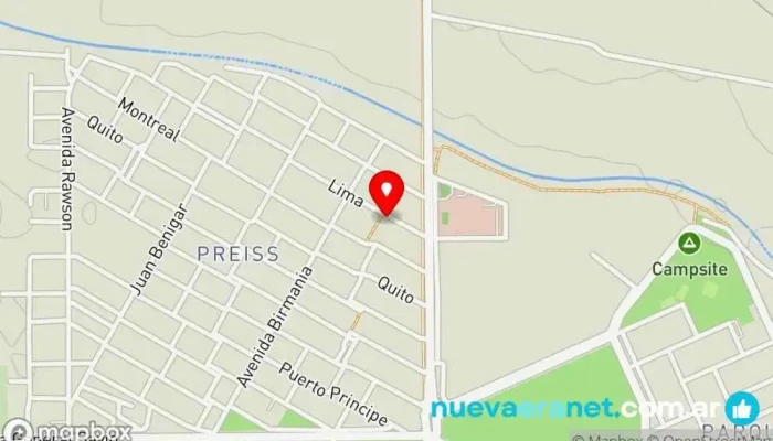 mapa de PAN DE PASO Panadería en Gral. Roca