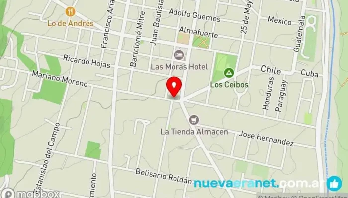 mapa de Pan Pan San Lorenzo Panadería en San Lorenzo