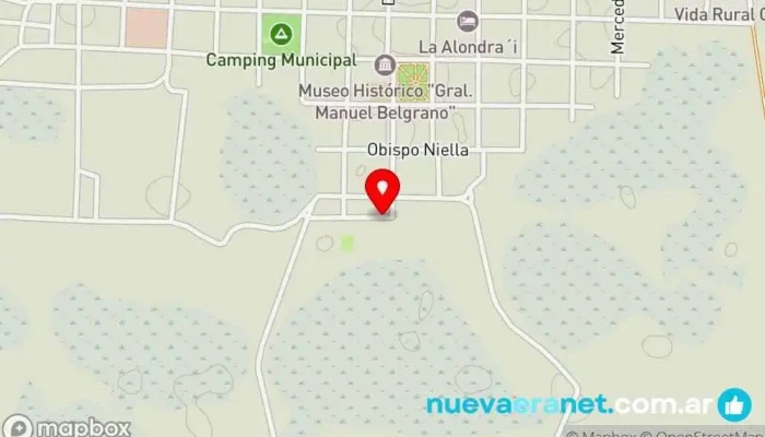 mapa de Panadaría Artesanal San Nicolás Panadería en Concepción