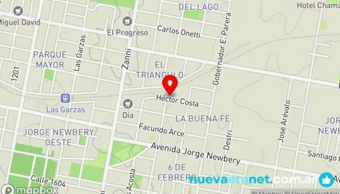mapa de Panaderia -La Roca Firme- Panadería en Paraná