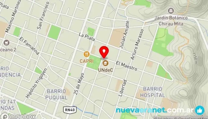 mapa de Panaderia 9 de Julio Panadería en Chilecito