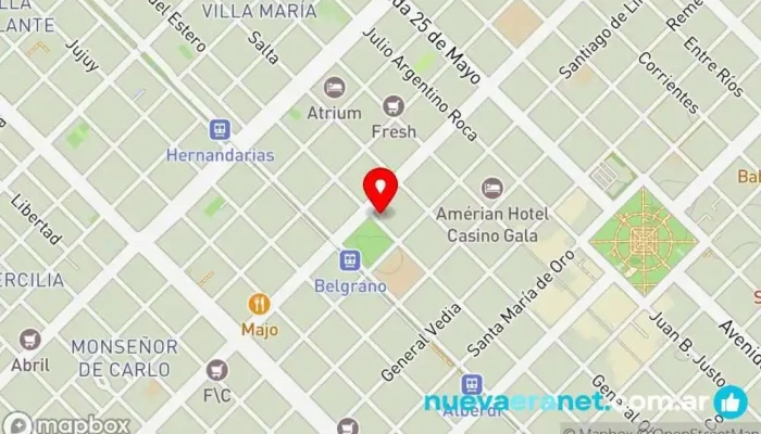 mapa de Panadería 9 de Julio Panadería, Tienda de suministros para hornear, Tienda de golosinas, Servicio de catering, Tienda de tartas, Centro comercial en Resistencia