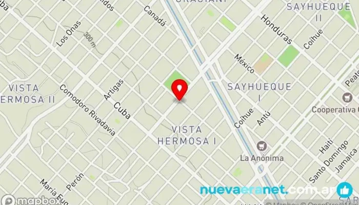mapa de PANADERÍA ADONAI Panadería en Centenario