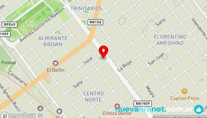 mapa de Panaderia 