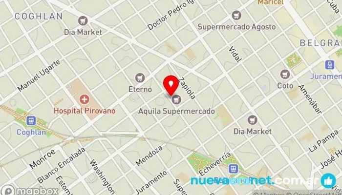 mapa de Panaderia Aileen Panadería en Cdad. Autónoma de Buenos Aires