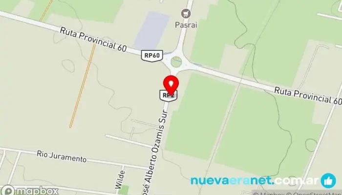 mapa de Panaderia Al Sur Panadería en Maipú