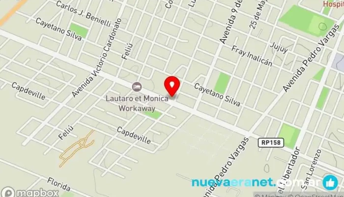 mapa de Panaderia An - Pau Panadería en San Rafael