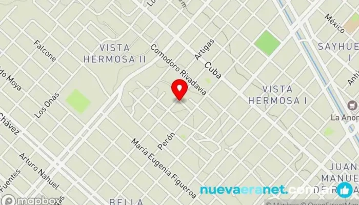 mapa de Panadería Artesanal Dulce Sabor Panadería en Centenario