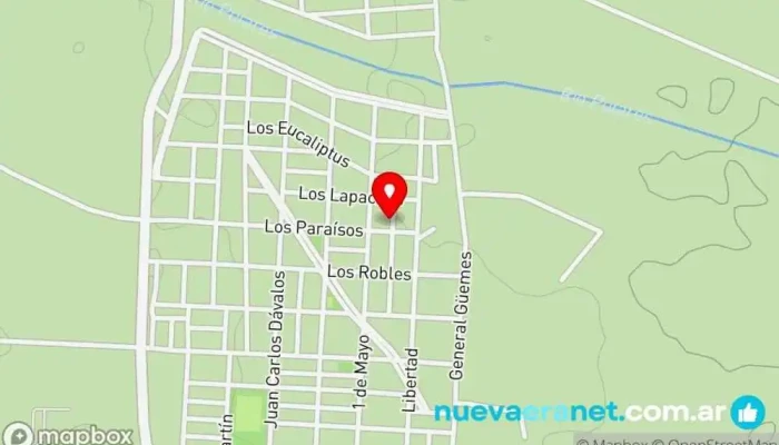 mapa de Panaderia Artesanal la TITA Panadería en El Carril