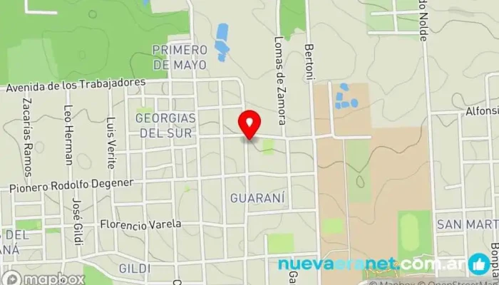 mapa de panadería 