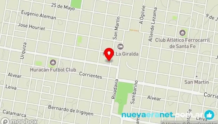 mapa de Panaderia Bayore Panadería en Vera