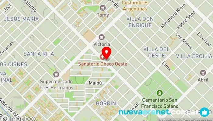 mapa de Panaderia 