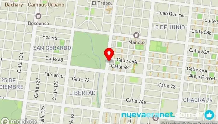 mapa de Panadería Belén Panadería en Posadas
