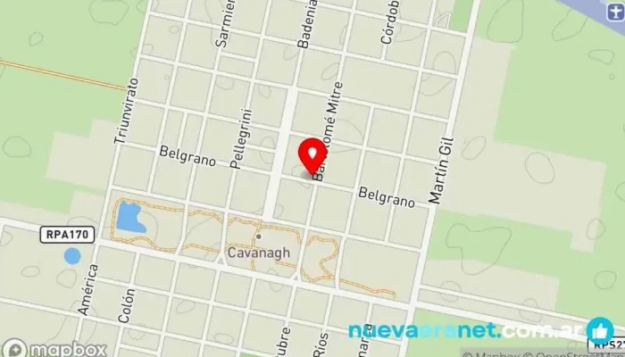 mapa de Panaderia 
