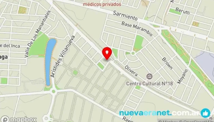 mapa de PANADERÍA Bet Lejem Panadería en Maipú