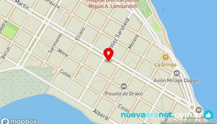 mapa de Panadería Carmen Panadería en Puerto San Julian