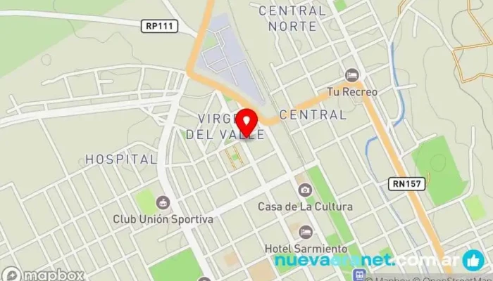 mapa de Panaderia Carrizo Panadería en Recreo