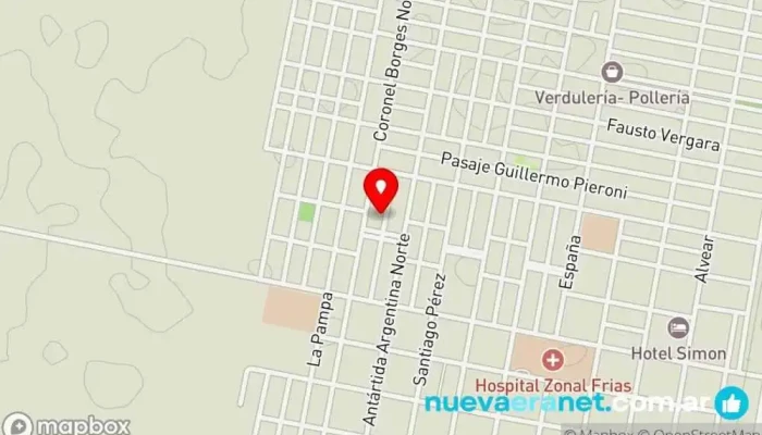 mapa de Panaderia casera 