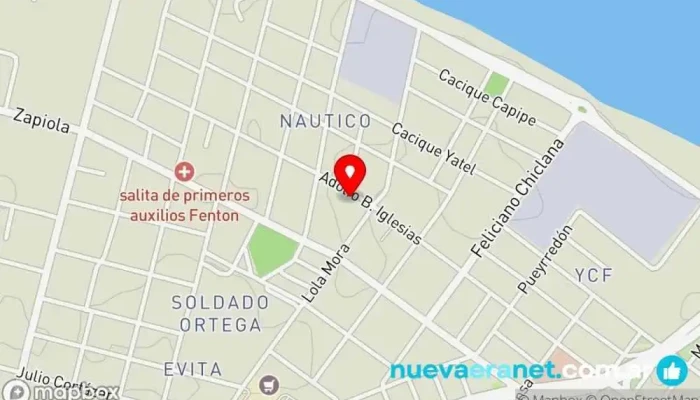 mapa de Panadería “Centauro” Panadería en Río Gallegos