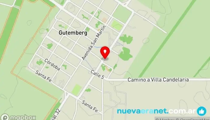 mapa de Panaderia 